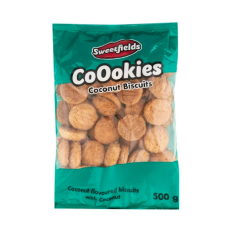 Sweetfields Cookies - Coconut 500g 